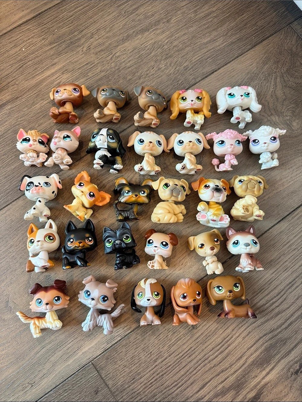 Hasbro Littlest Pet Shop Collectible Dog Lot